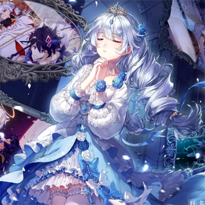 动漫枫叶女生图片唯美_动漫枫叶可爱少女图片_动漫可爱枫叶少女