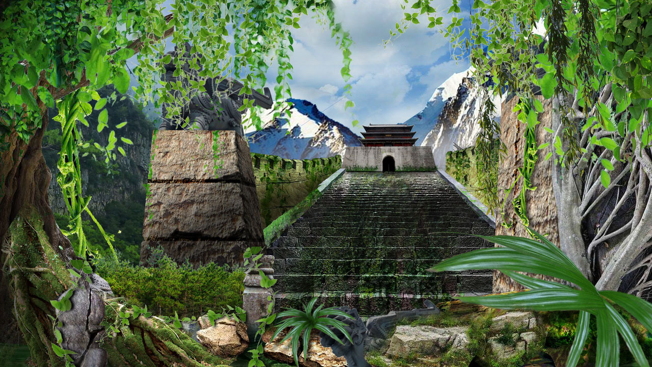 动画背景及matte painting的绘制-动画背景与 Matte Painting 的绘制过程：艺术家的魔法世界