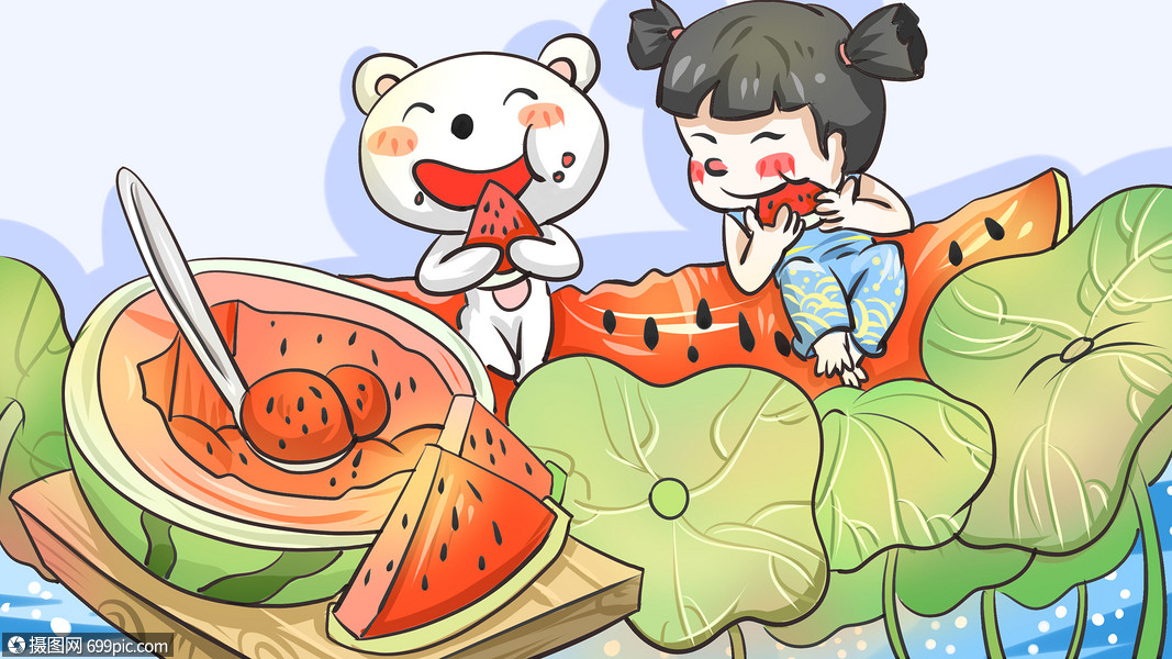 小熊西瓜船看图写话_小熊运西瓜作文_写小熊和西瓜瓢的作文