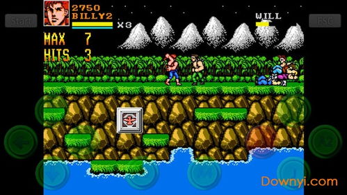 双截龙小游戏安卓画画,双截龙安卓版中的热血江湖